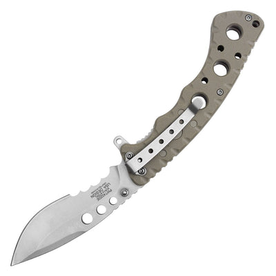 Kukri 8.25" Desert Tan Spring Assisted Pocket Knife