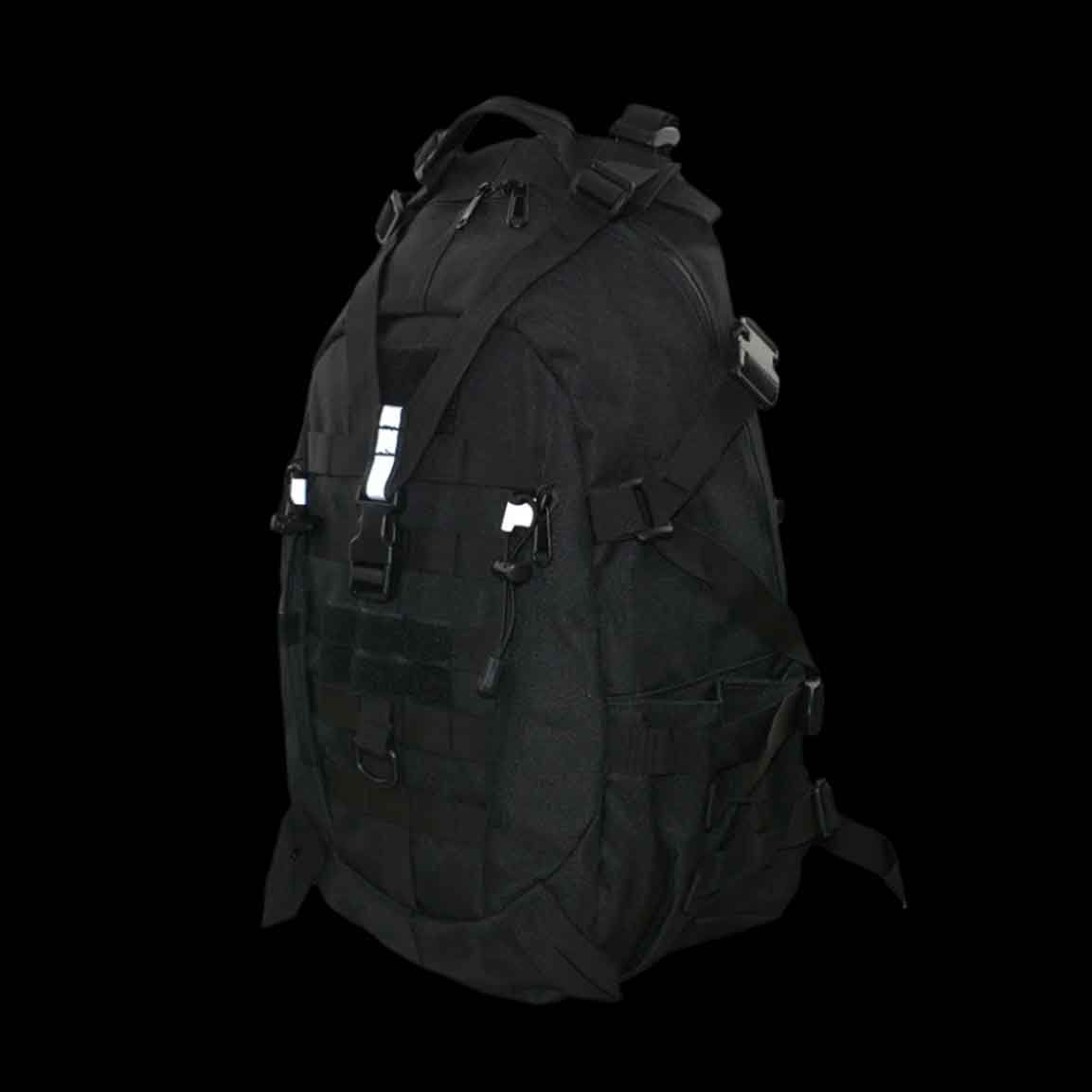 25L Tactical Waterproof Backpack - Black