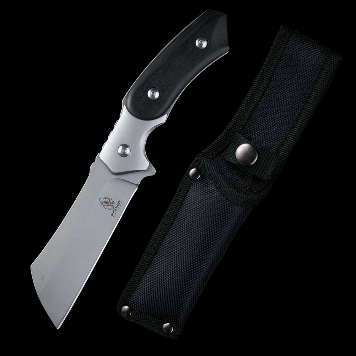 Fixed Blade Cleaver - Black