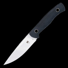 Cobratec Koonsman Fixed Blade Knife D2 - Black Micarata Scales