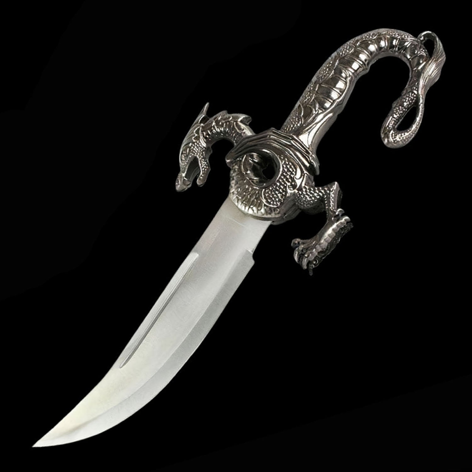 Wyvern Dragon Dagger Large 17" - Blue (not sharp)