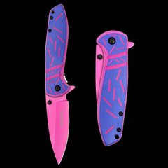 Sprinkles Assisted Open Pocket Knife Purple