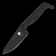 Cobratec Kingpin Fixed Blade Knife D2 with Kydex Sheath - Black G10