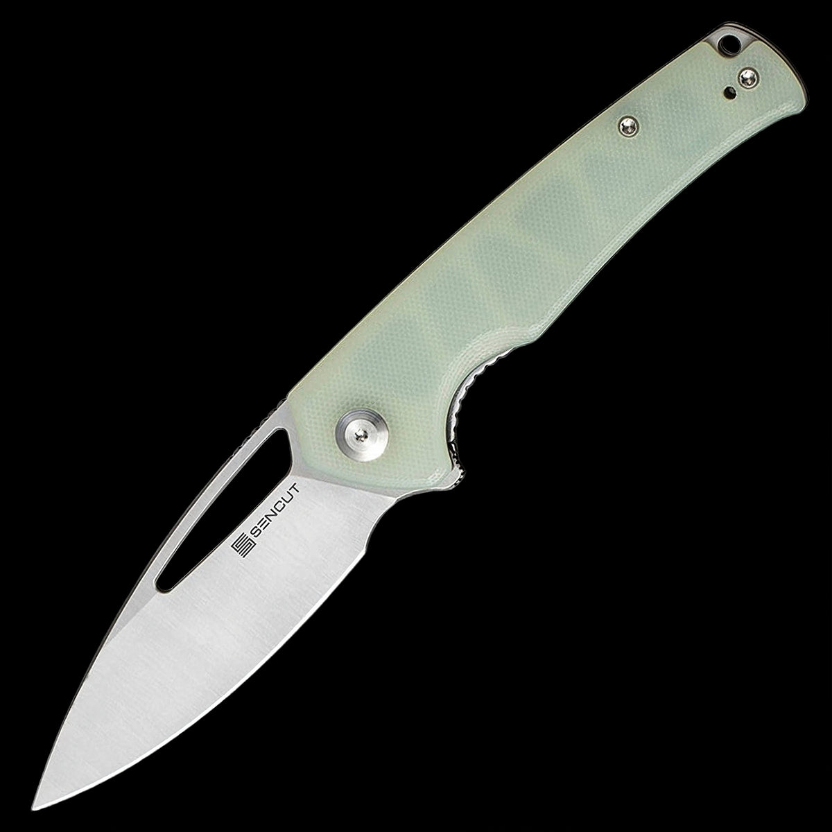 SENCUT Mims Pocket Knife Satin Finish - G10 Handle