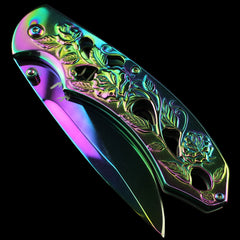 Steel Roses Aura Assisted Pocket Knife