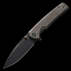 WE Knife Subjugator 20CV Flipper Pocket Knife - Bronze Titanium Handle