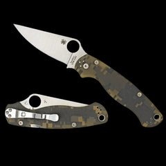 Spyderco Para Military 2 Pocket Knife S45VN Digital Camo G10