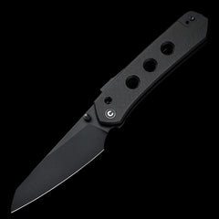 CIVIVI Vision FG Nitro-V Reverse Tanto Superlock Knife Black G10 Handle