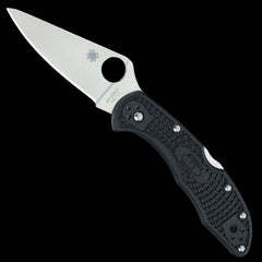 Spyderco Delica 4 Lightweight Pocket Knife Black FRN Handle