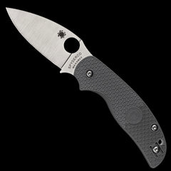 Spyderco Sage 5 Lightweight MAXAMET Steel Pocket Knife Gray FRN Handle