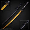 40" Handmade Battle Ready Gold Damascus Etched - Katana Sword