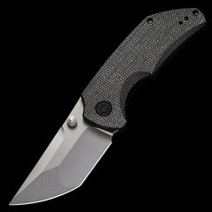 CIVIVI Thug 2 Nitro-V Tanto Pocket Knife Dark Green Micarta Handle