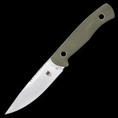 Cobratec Koonsman Fixed Blade Knife D2 - OD Green Micarata Scales