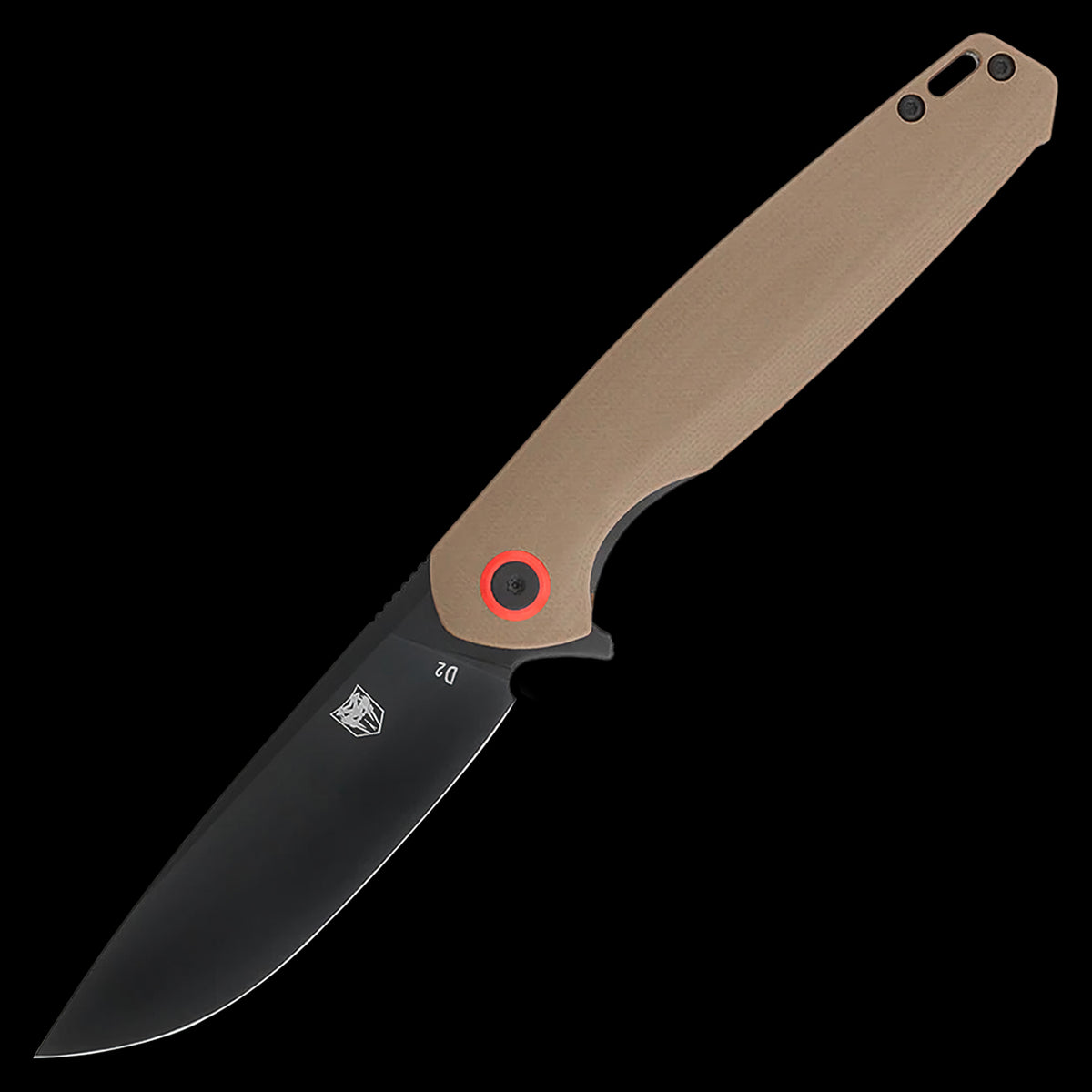 Cobratec Rath D2 Pocket Knife G10 Composite Brown