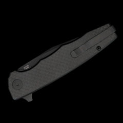 Ocaso Knives Strategy Folder Folder D2 - Carbon Fiber & G10 Black