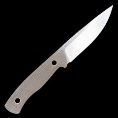 Cobratec Koonsman Fixed Blade Knife D2 - Tan Micarata Scales