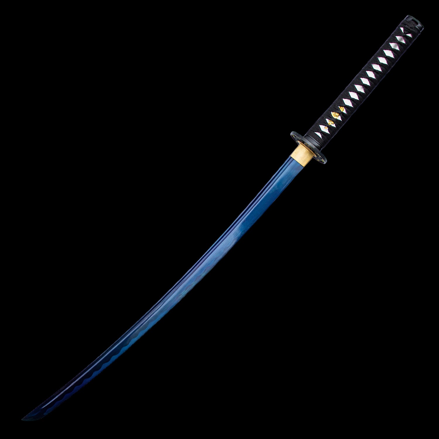 Onikiri Blue Battle Ready Handmade 1045 Steel Samurai Katana Sword