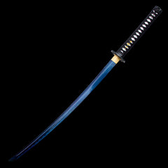 Onikiri Blue Battle Ready Handmade 1045 Steel Samurai Katana Sword