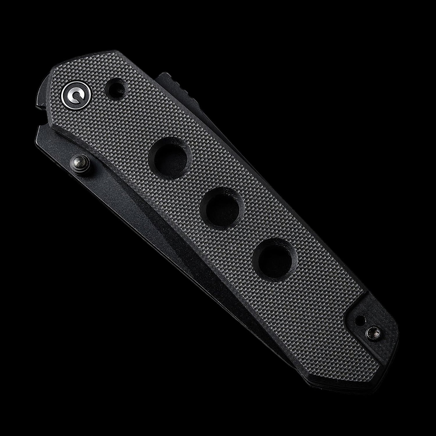 CIVIVI Vision FG Nitro-V Reverse Tanto Superlock Knife Black G10 Handle