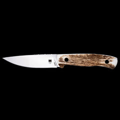 Cobratec Koonsman M390 Fixed Blade Knife - Stag Scales Handle