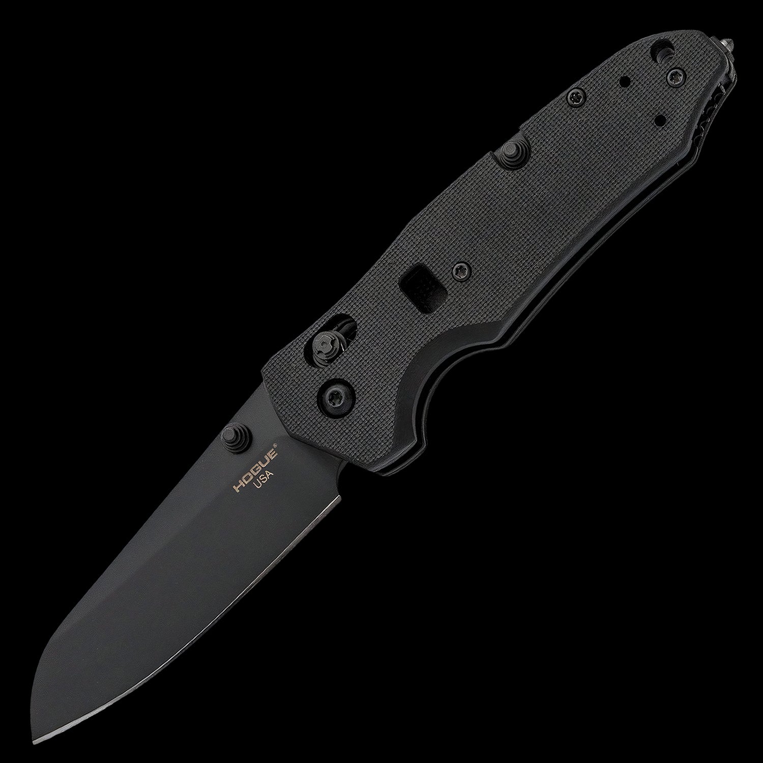 Hogue Trauma First Response Tool Pocket Knife Black G10 Handle