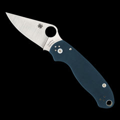 Spyderco Para 3 Pocket Knife Cobalt Blue G10