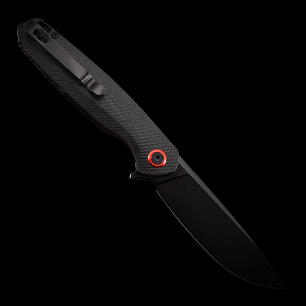 Cobratec Rath D2 Pocket Knife G10 Composite Black