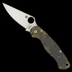 Spyderco Para Military 2 Pocket Knife S45VN Digital Camo G10