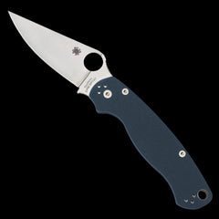 Spyderco Para Military 2 Pocket Knife Cobalt Blue G10