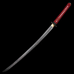 Onikiri Battle Ready Handmade 1060 Steel Samurai Katana Sword Red