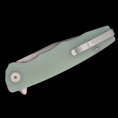 Ocaso Knives Strategy Folder D2 Satin - Jade G10