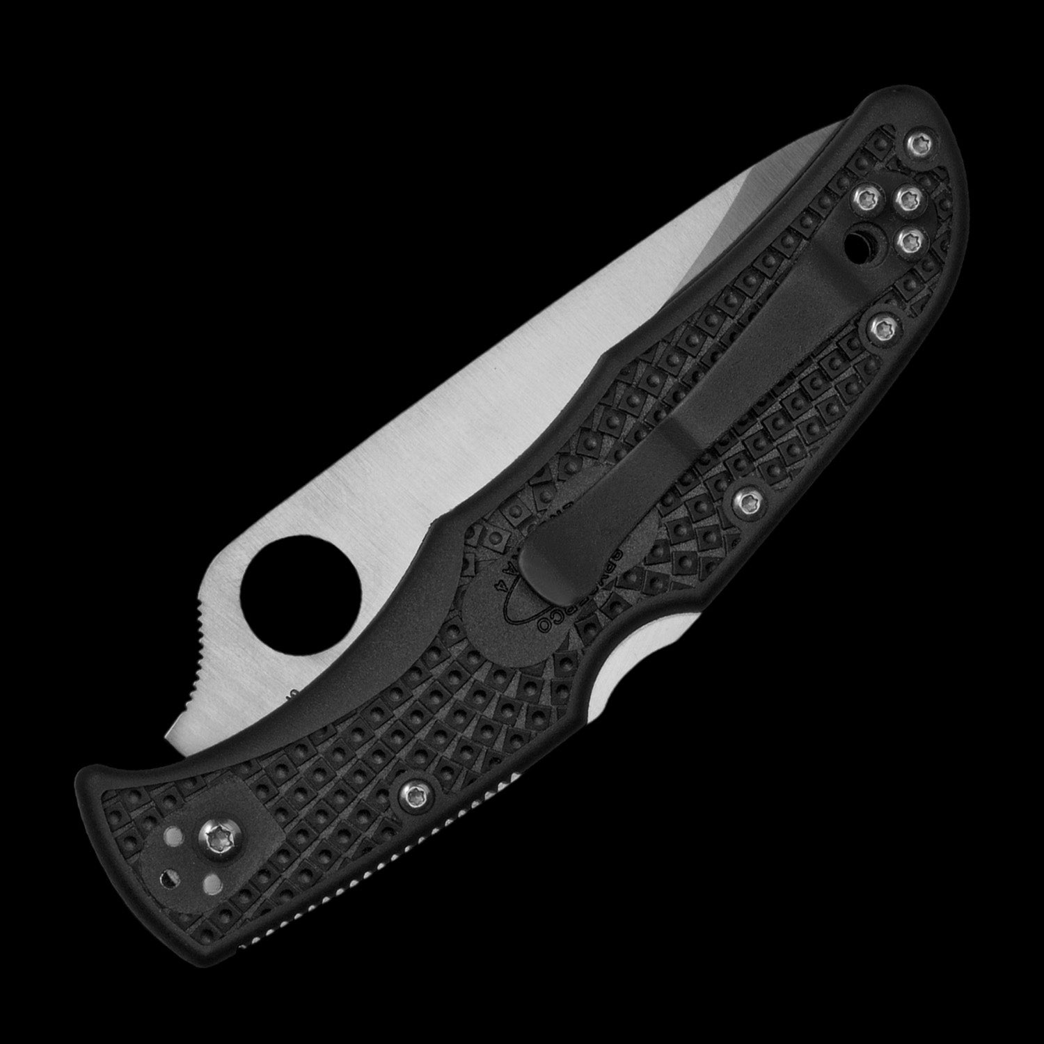 Spyderco Endura 4 Lightweight Pocket Knife Black FRN Handle