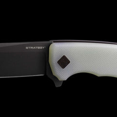 Ocaso Knives Strategy Folder D2 - Jade G10 Black