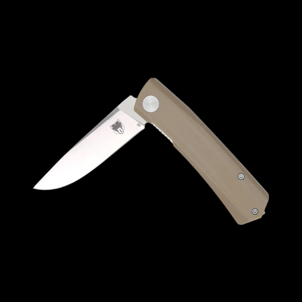 Cobratec Serpent D2 Ball Bearing Pocket Knife G10 Tan