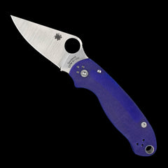 Spyderco Para 3 S110V Pocket Knife Dark Blue G10