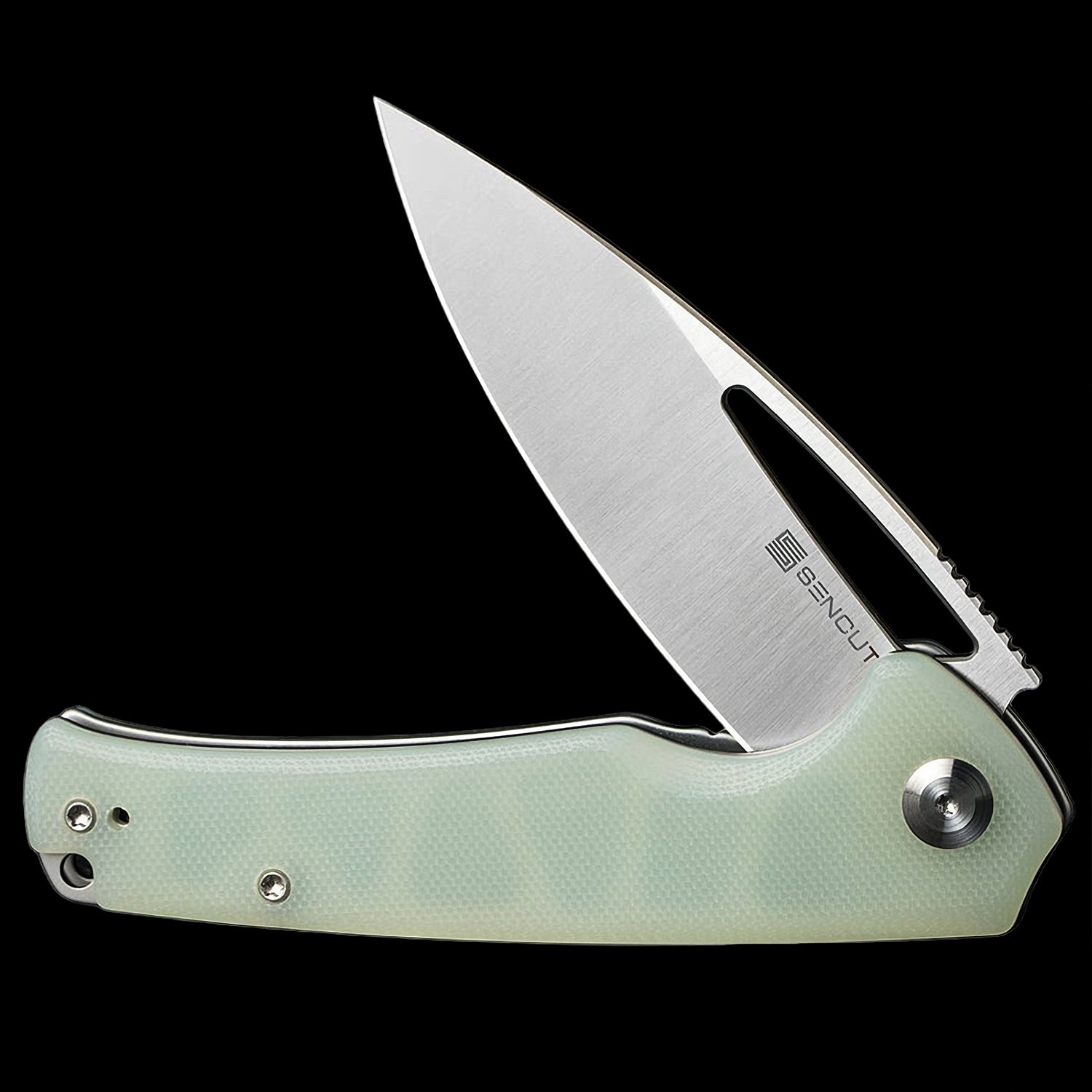 SENCUT Mims Pocket Knife Satin Finish - G10 Handle