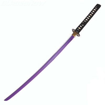 41" Handmade Battle Ready Purple Carbon Steel - Katana Sword