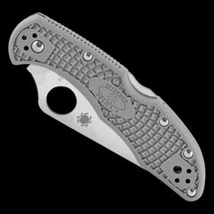 Spyderco Delica 4 Lightweight Pocket Knife Fray FRN Handle