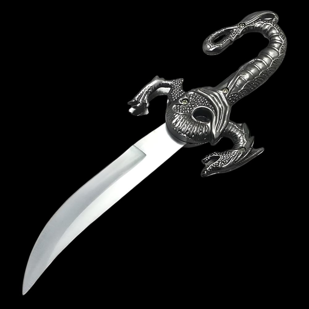 Wyvern Dragon Dagger Large 17" - Red (not sharp)