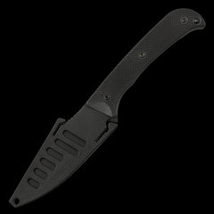 Hogue Extrak XL M4 Steel Black Cerakote Fixed Blade Knife Black G10 Handle