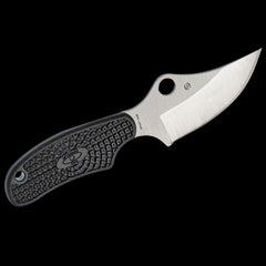 Spyderco ARK Lightweight Fixed Blade Knife H2 Steel Black FRN Handle