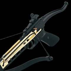 80LB Self Cocking Pistol Crossbow Gold