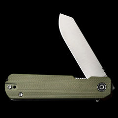 CIVIVI Sendy Nitro-V Steel Flipper Knife Green G10 Handle