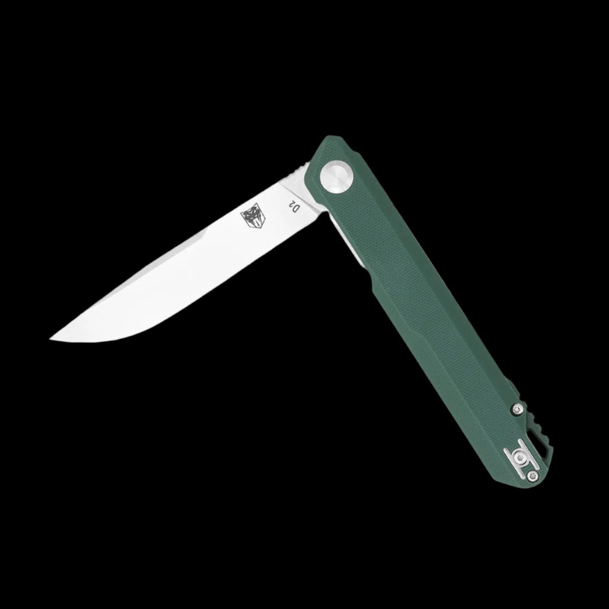 Cobratec Monarch D2 Pocket Knife G10 Green