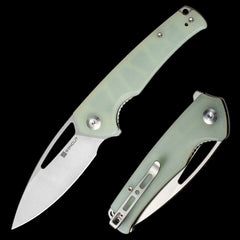 SENCUT Mims Pocket Knife Satin Finish - G10 Handle