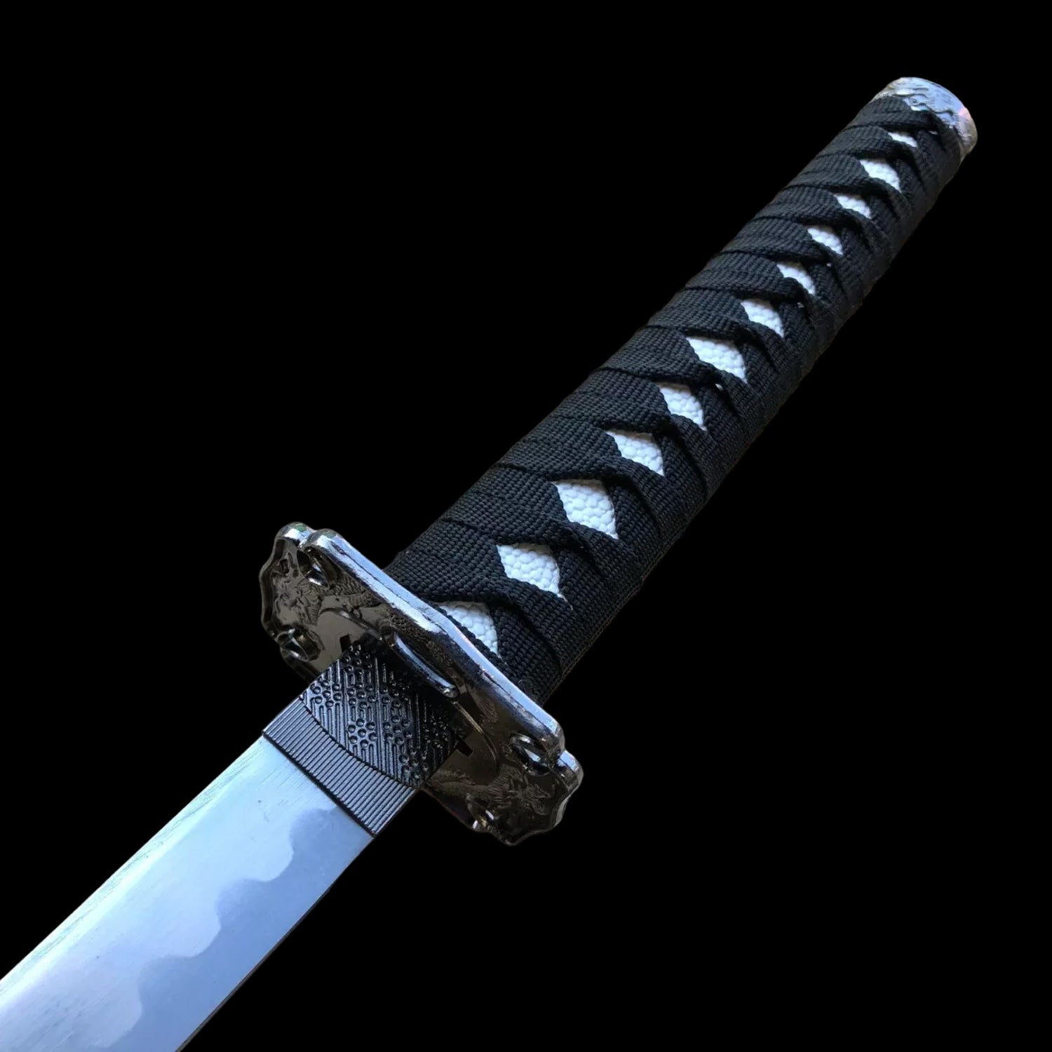 Black Dragon Collectible Display Katana Sword (dull blade)