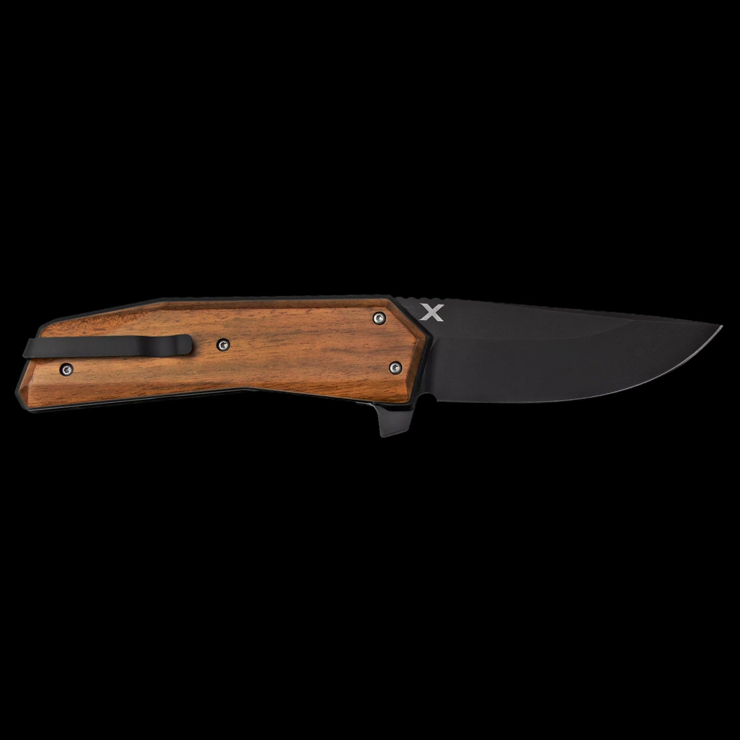 Woox Knife Leggenda D2 Pocket Knife - Walnut Wood Handle