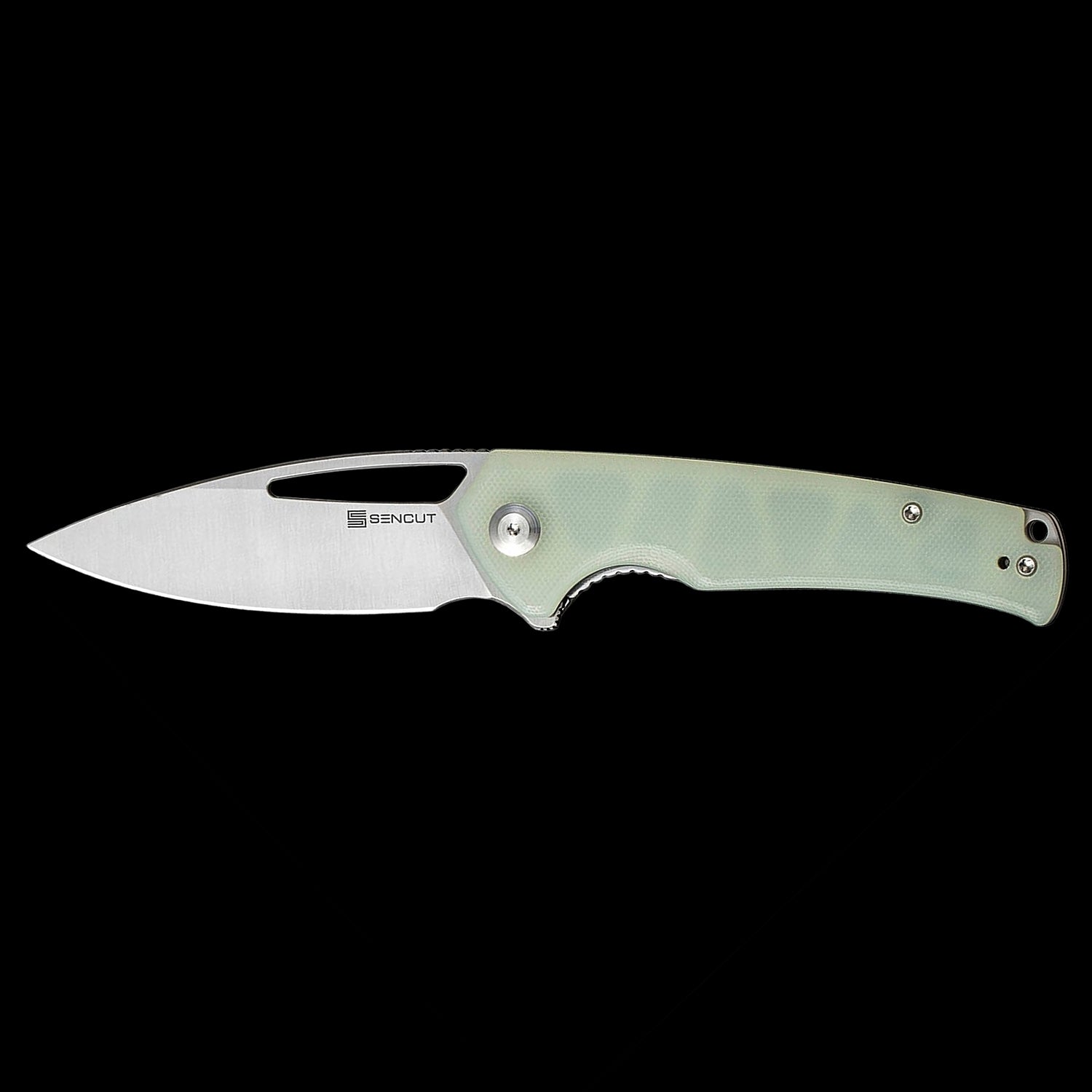 SENCUT Mims Pocket Knife Satin Finish - G10 Handle