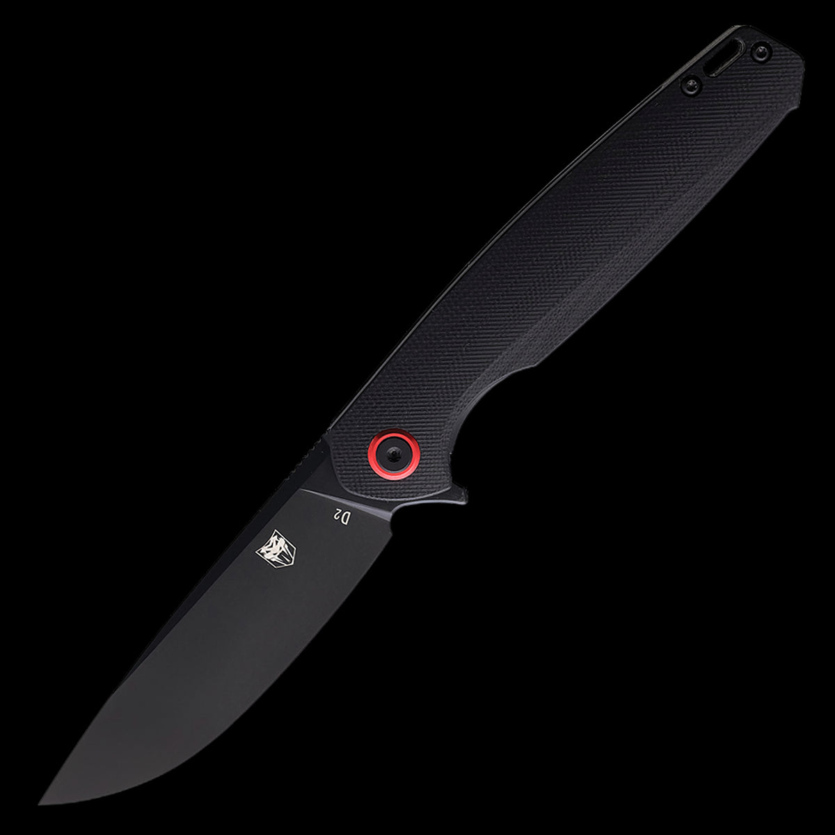 Cobratec Rath D2 Pocket Knife G10 Composite Black