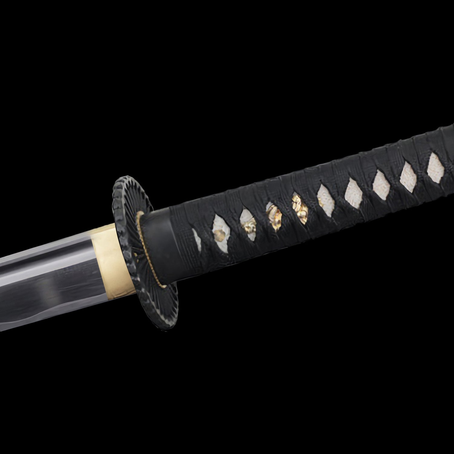 Onikiri Battle Ready Handmade 1045 Steel Samurai Katana Sword Black